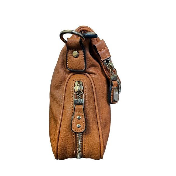Crossbody Women Bag Brown - Picture 4 of 13